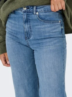 ONLJUICY-WAUW Vita alta Wide Leg Fit Jeans