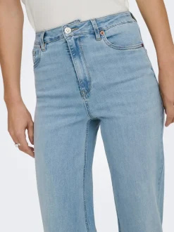 ONLJUICY-WAUW Vita alta Wide Leg Fit Jeans