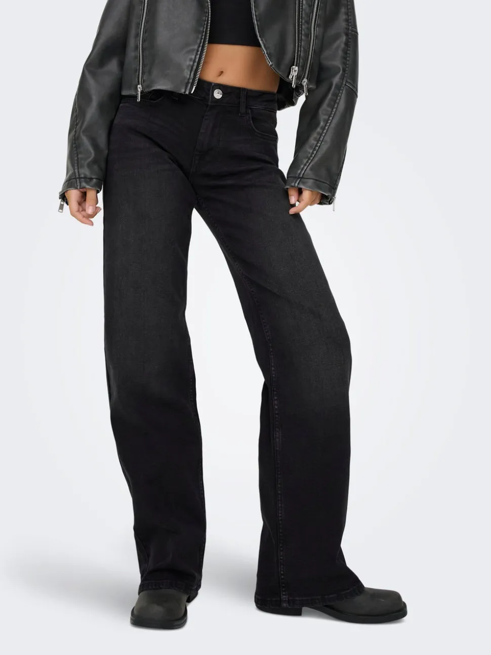 ONLJULLES Vita bassa Wide Leg Fit Jeans