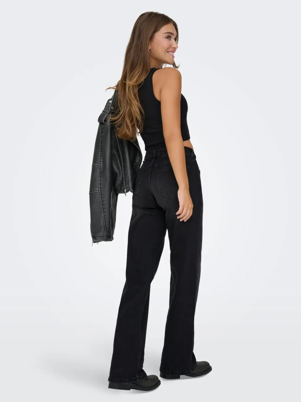 ONLJULLES Vita bassa Wide Leg Fit Jeans