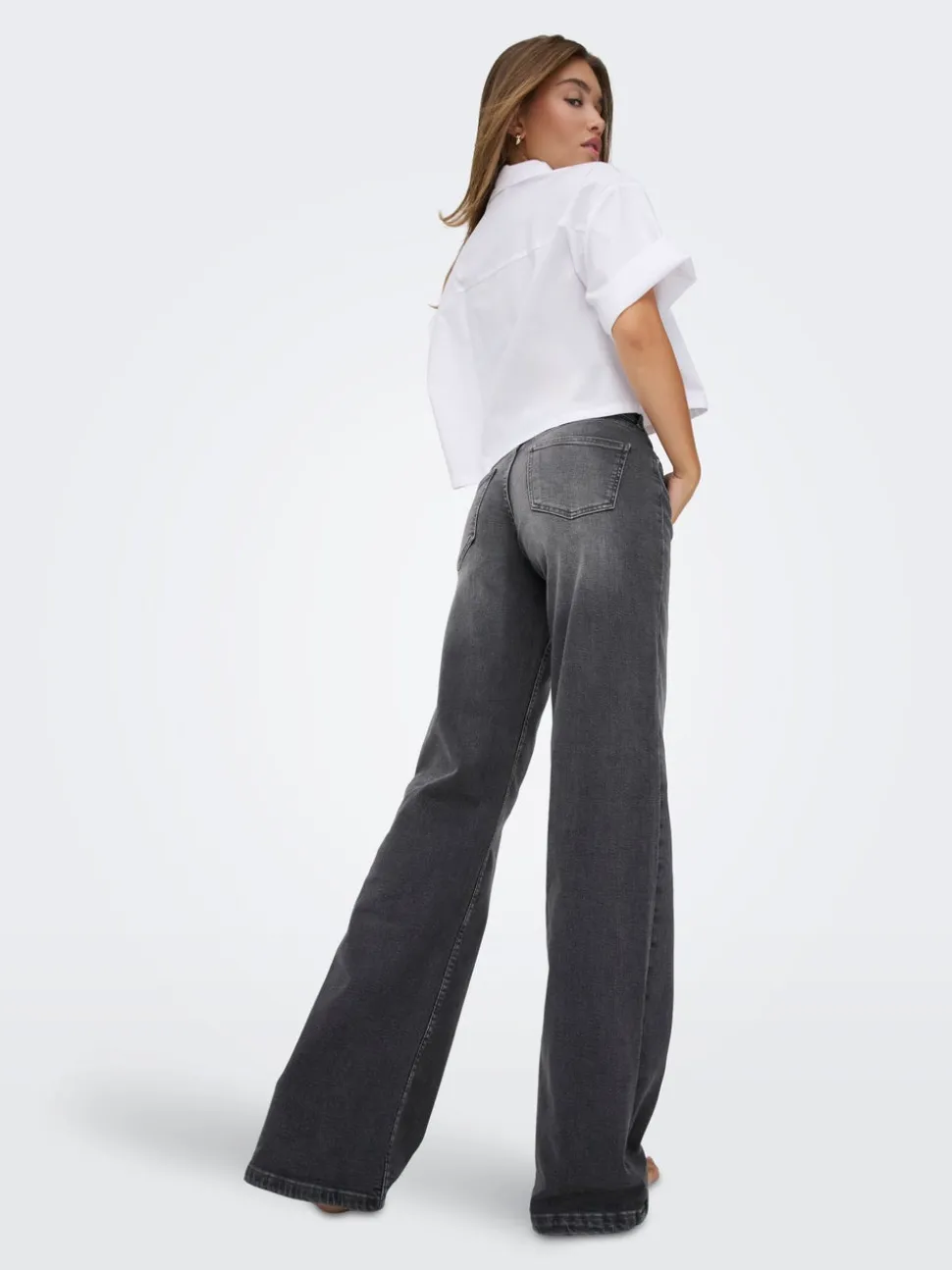 ONLJULLES Vita bassa Wide Leg Fit Jeans