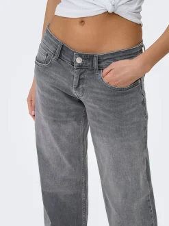 ONLJULLES Vita molto bassa Wide Leg Fit Jeans