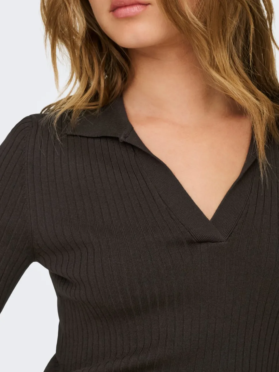 ONLKAYA Capo in maglia con colletto polo