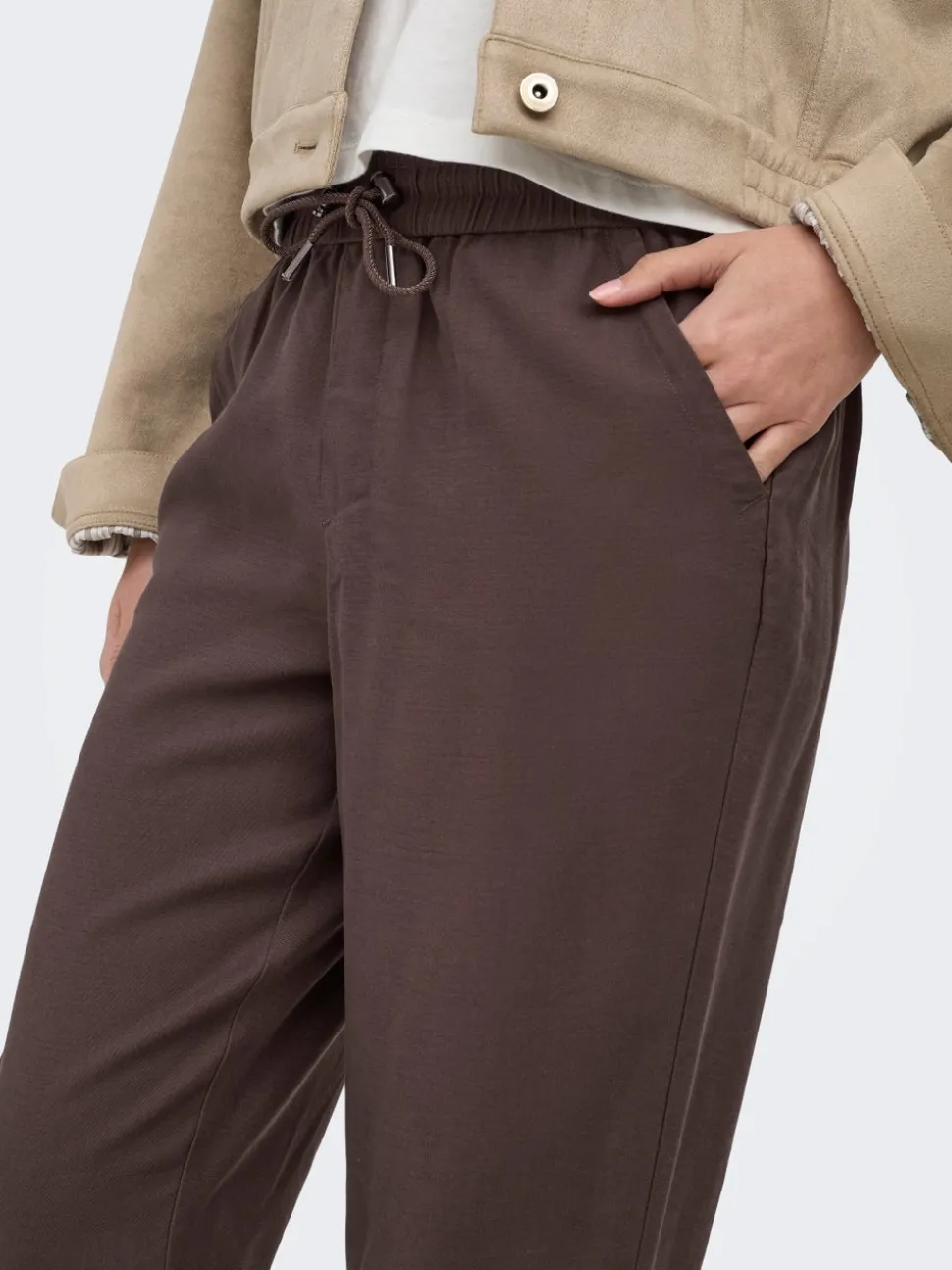 ONLKELDA-EMERY Regular Fit Pantaloni a gamba larga
