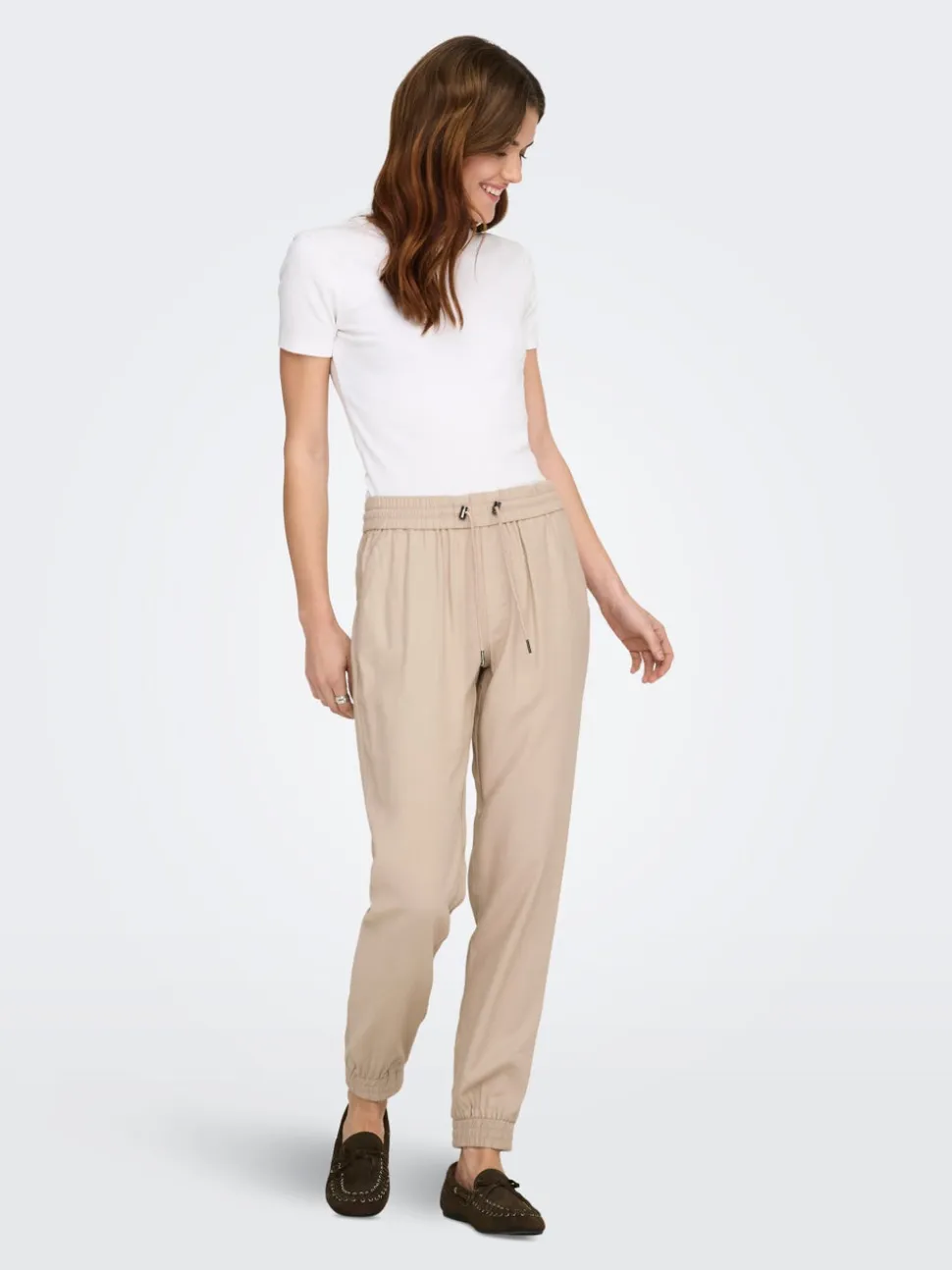 ONLKELDA-EMERY Regular Fit Pantaloni a gamba larga