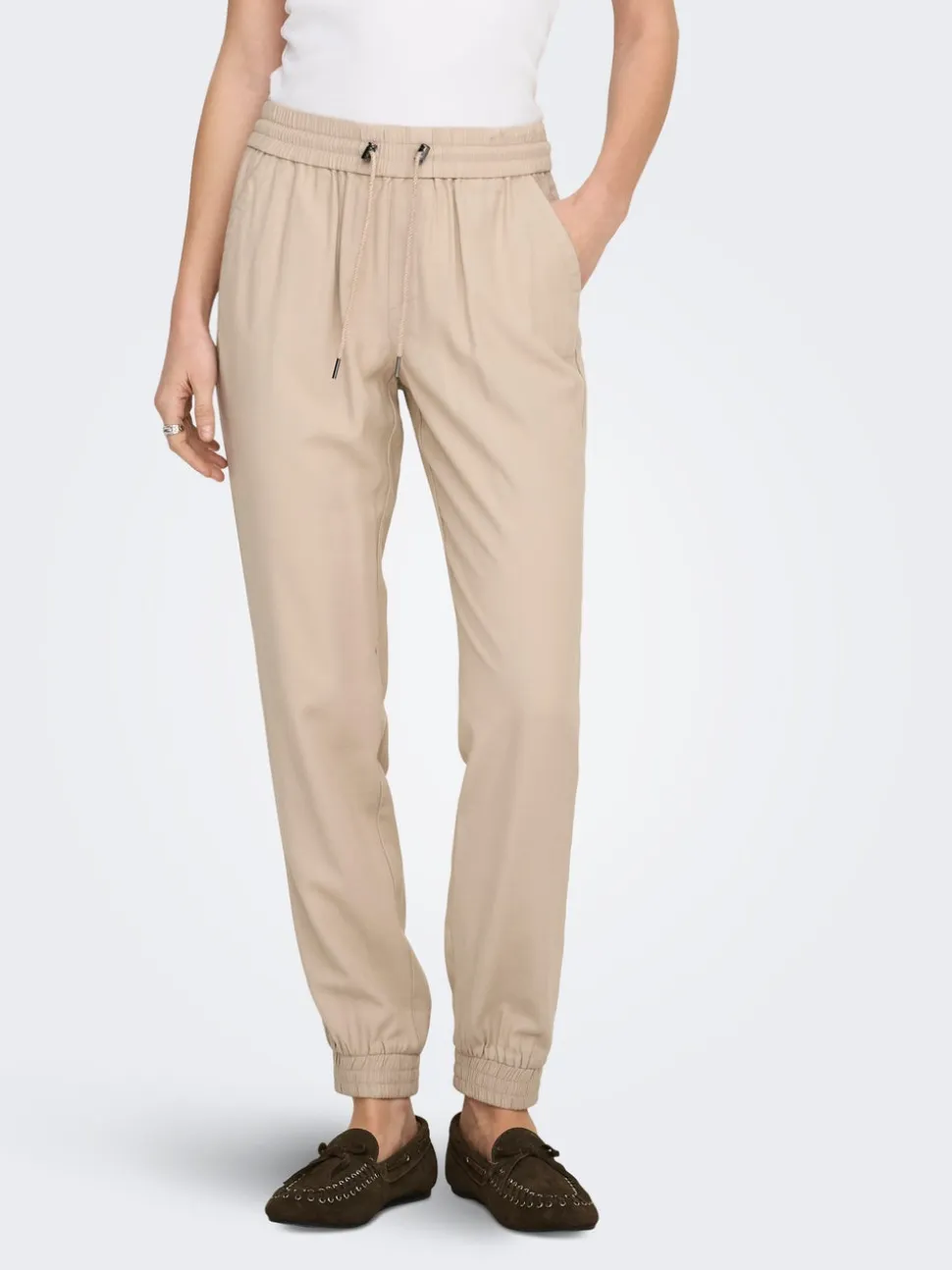 ONLKELDA-EMERY Regular Fit Pantaloni a gamba larga