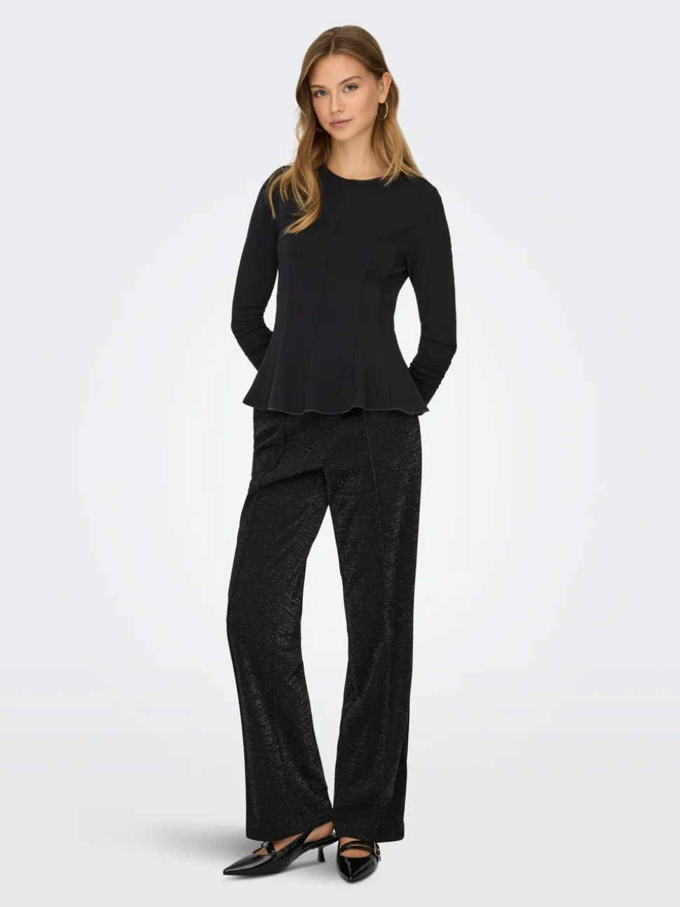 ONLKENYA Top con peplum