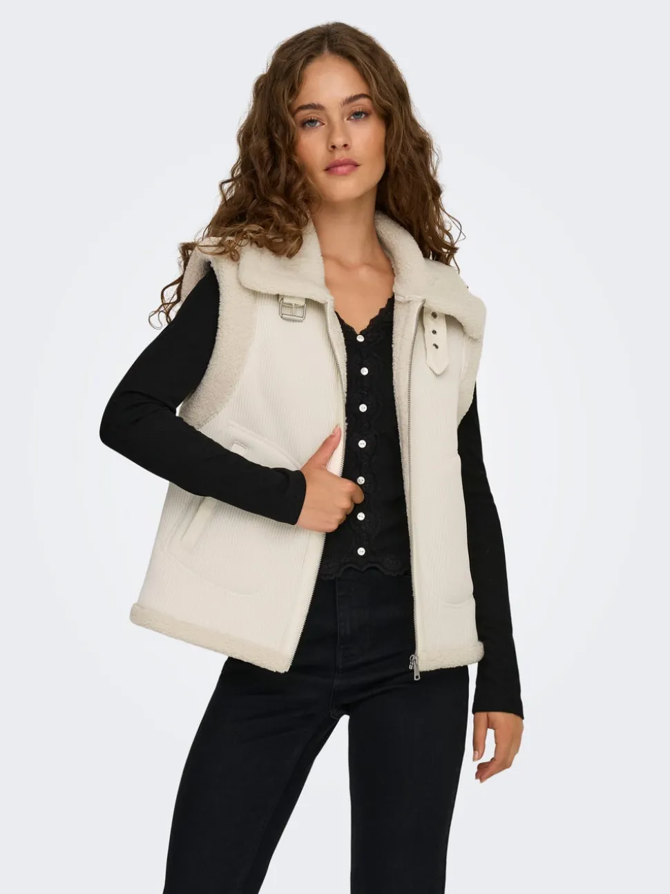 ONLKINGSTON Trench smanicato