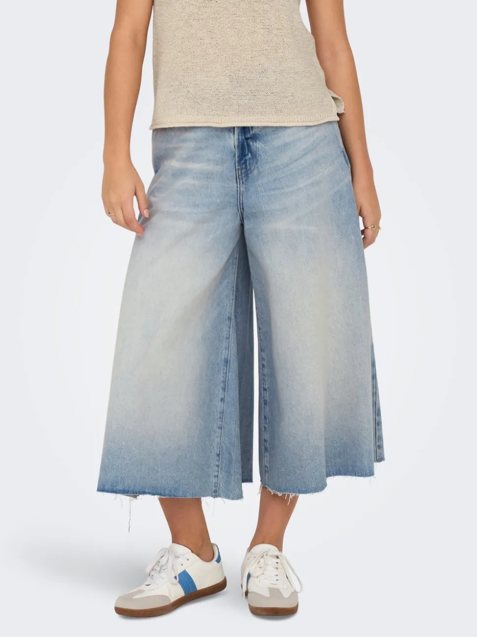 ONLLA Vita alta Wide Leg Fit Lungo Jeans