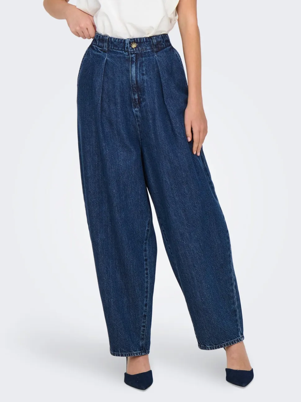 ONLLERIN Vita alta Balloon Fit Jeans