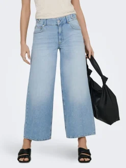 ONLLORAN Vita media Wide Leg Fit Jeans