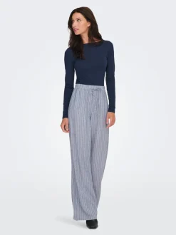 ONLLUDO Loose Fit Lino Pantaloni