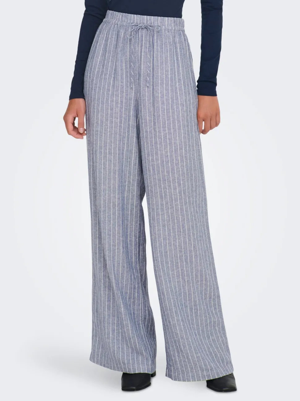 ONLLUDO Loose Fit Lino Pantaloni