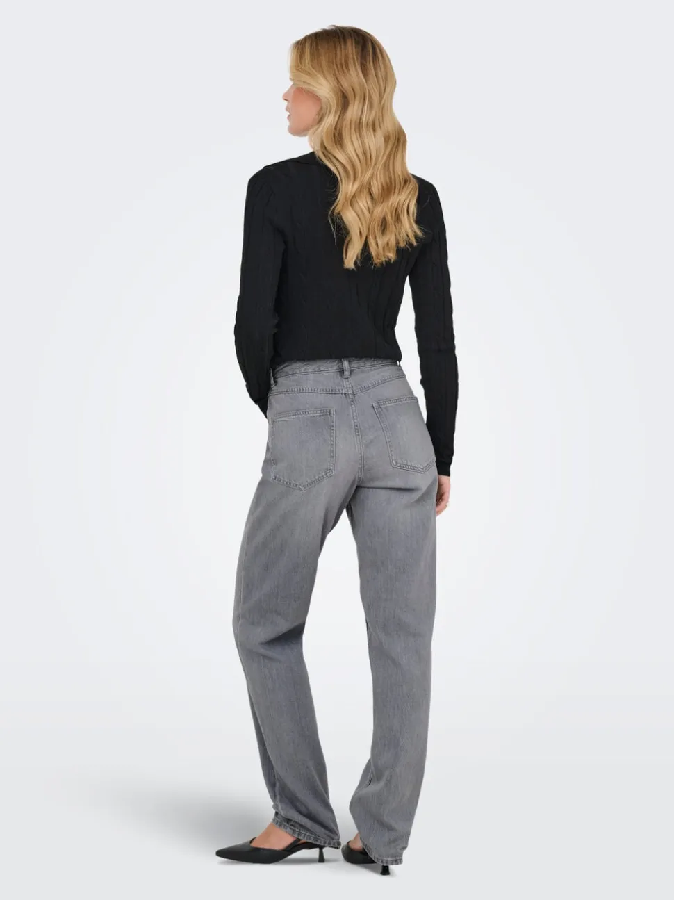 ONLLUMI Vita media Mom Fit Jeans