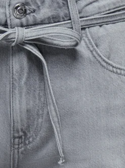ONLLUMI Vita media Wide Leg Fit Bermuda in jeans