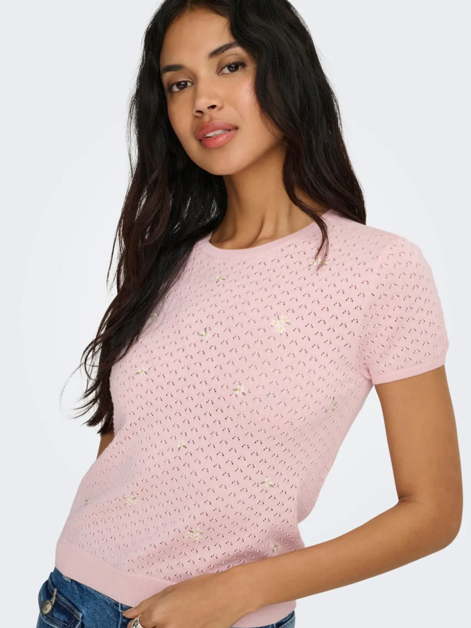 ONLLUNA T-shirt in maglia