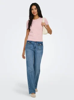 ONLLUNA T-shirt in maglia