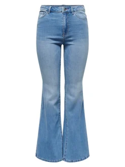 ONLLUSH Vita media Retro Flared Fit Jeans