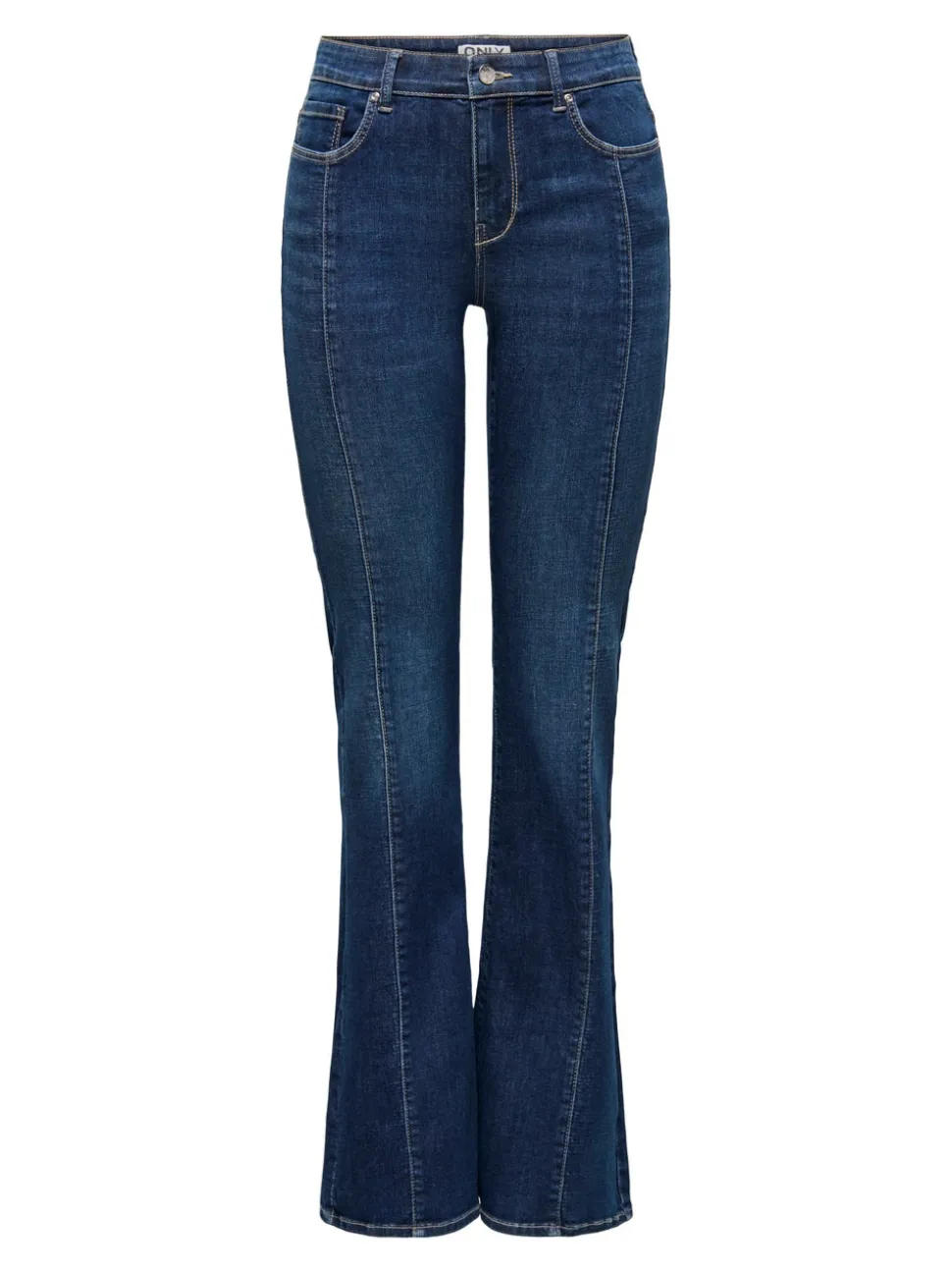 ONLLUSH Vita media Retro Flared Fit Jeans