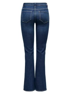 ONLLUSH Vita media Retro Flared Fit Jeans