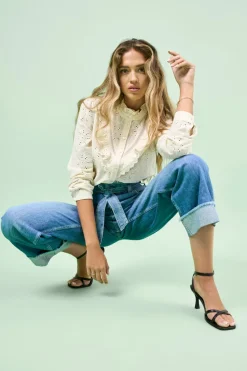 ONLMADDIE Vita alta Wide Leg Fit Jeans