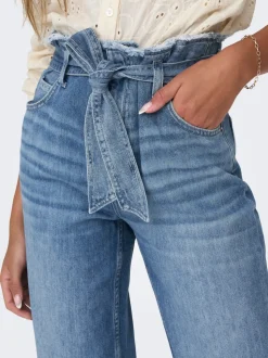 ONLMADDIE Vita alta Wide Leg Fit Jeans