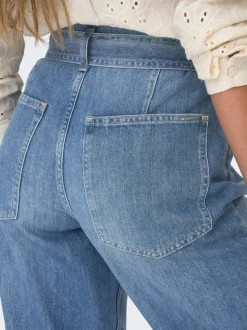 ONLMADDIE Vita alta Wide Leg Fit Jeans