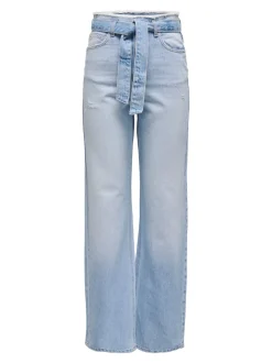 ONLMADDIE Vita alta Wide Leg Fit Jeans