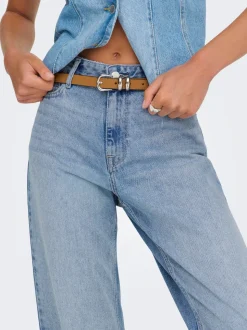 ONLMADDIE-O Vita alta Wide Leg Fit Jeans
