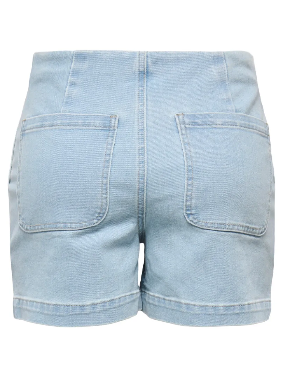 ONLMADELINE Vita alta Regular Fit Bermuda in jeans