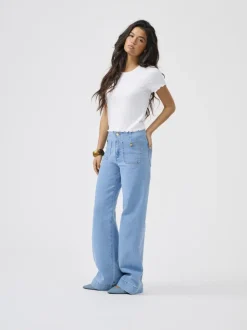 ONLMADELINE Vita alta Wide Leg Fit Jeans