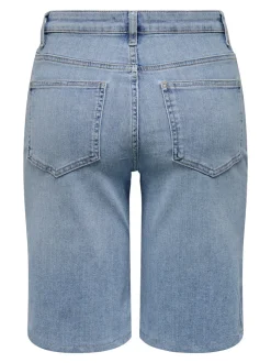 ONLMADISON Vita alta Regular Fit Bermuda in jeans