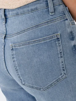 ONLMADISON Vita alta Regular Fit Bermuda in jeans