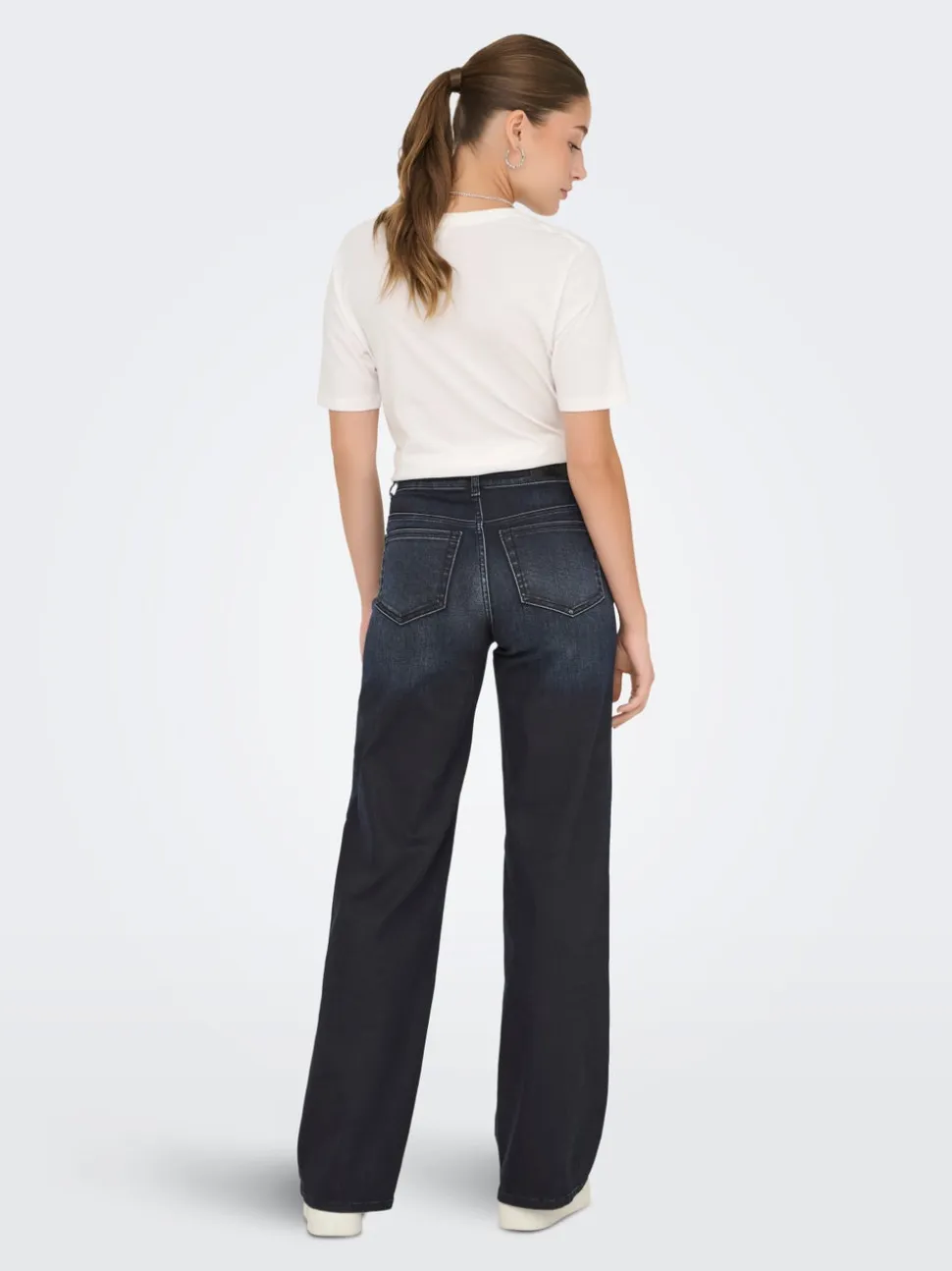 ONLMADISON Vita alta Wide Leg Fit Jeans