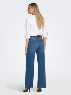 ONLMADISON Vita alta Wide Leg Fit Jeans