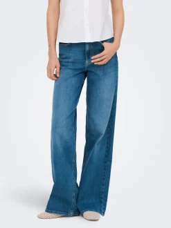 ONLMADISON Vita alta Wide Leg Fit Jeans