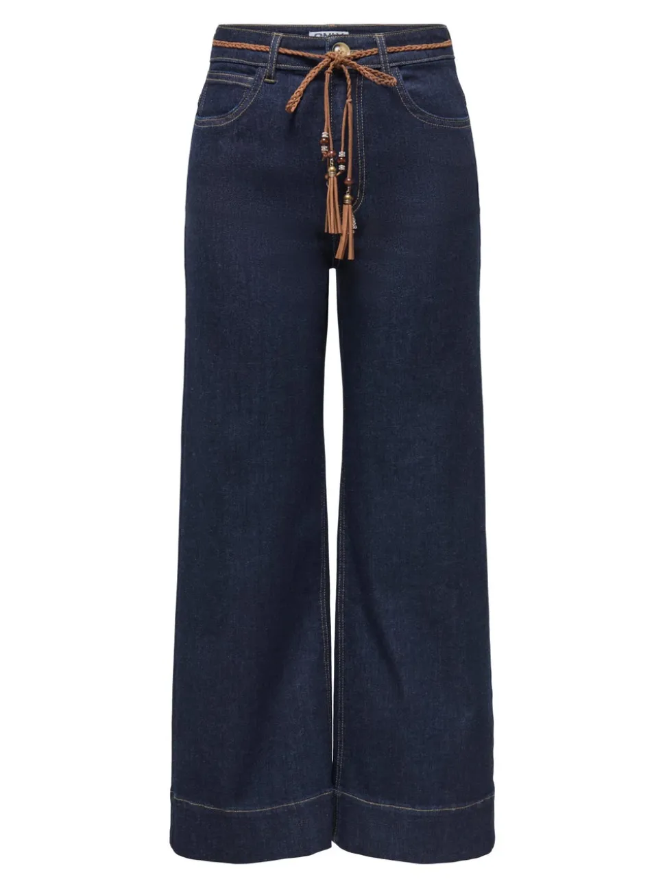 ONLMADISON Vita alta Wide Leg Fit Cropped Jeans