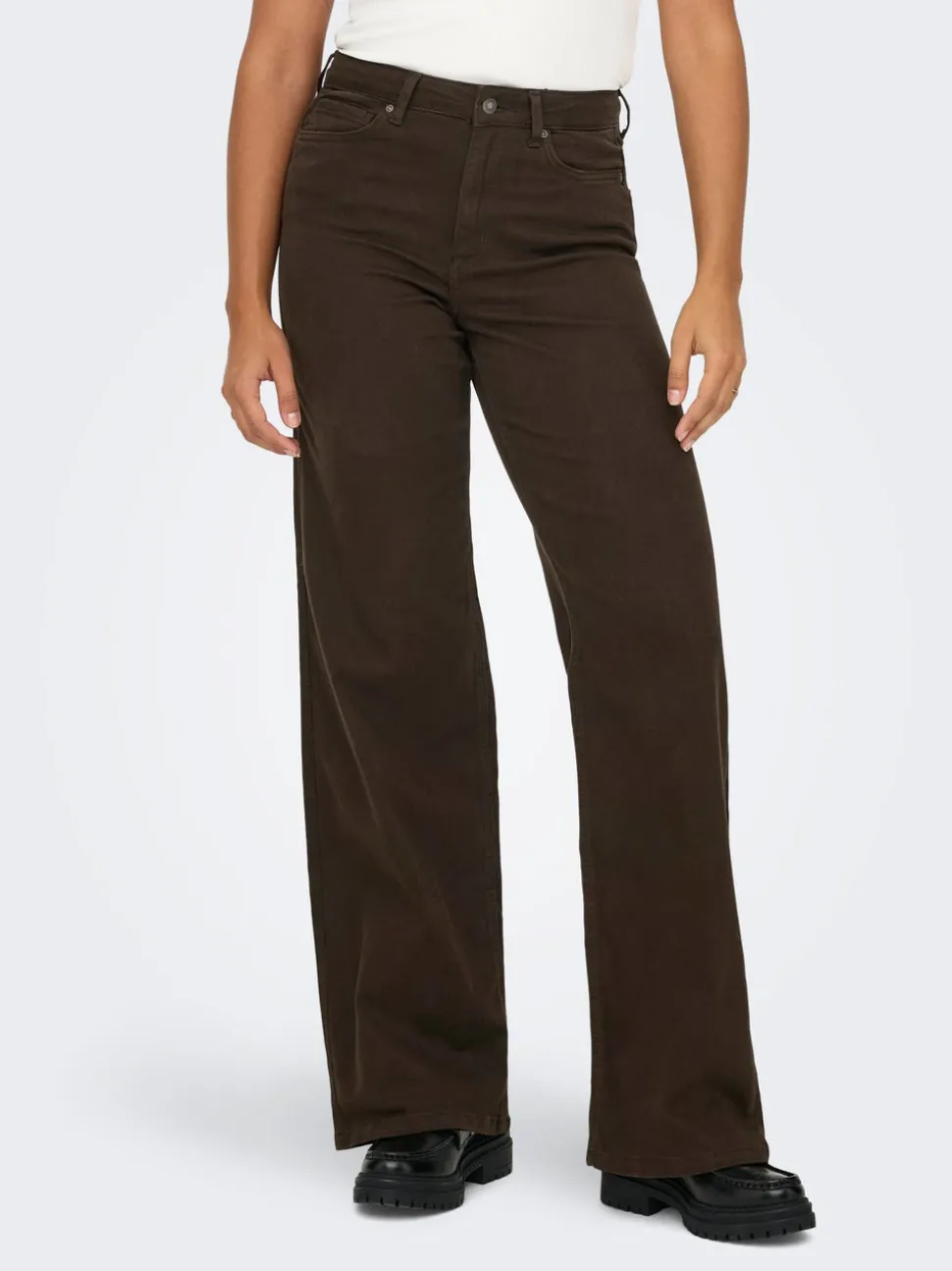 ONLMADISON Vita alta Wide Leg Fit Jeans