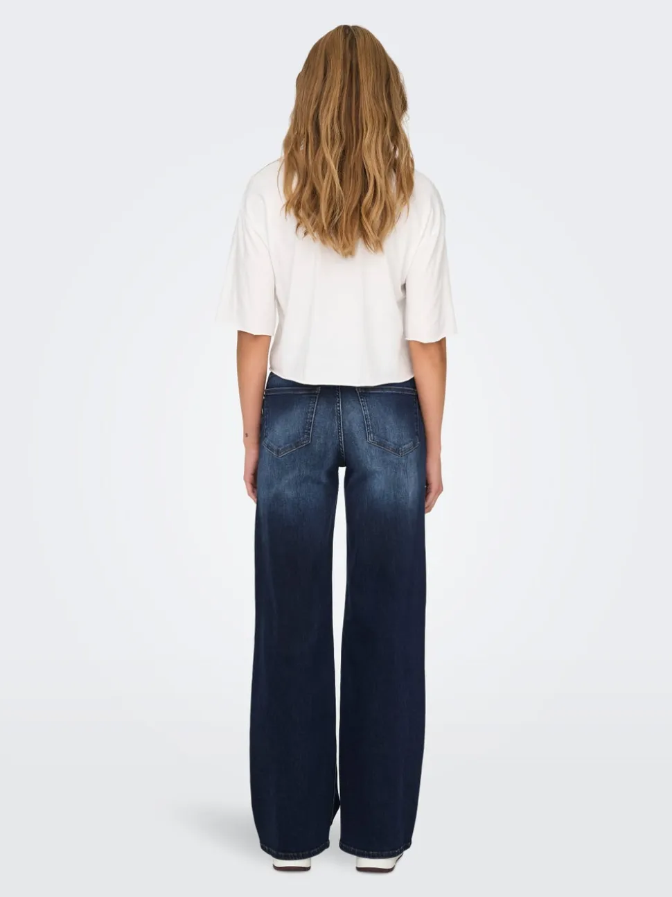 ONLMADISON Vita alta Wide Leg Fit Jeans