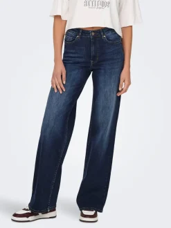 ONLMADISON Vita alta Wide Leg Fit Jeans