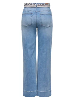 ONLMADISON Vita alta Wide Leg Fit Jeans