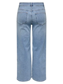 ONLMADISON Vita alta Wide Leg Fit Cropped Jeans