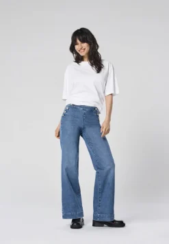 ONLMADISON Vita alta Wide Leg Fit Jeans