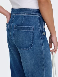 ONLMADISON Vita alta Wide Leg Fit Jeans