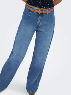 ONLMADISON Vita alta Wide Leg Fit Jeans