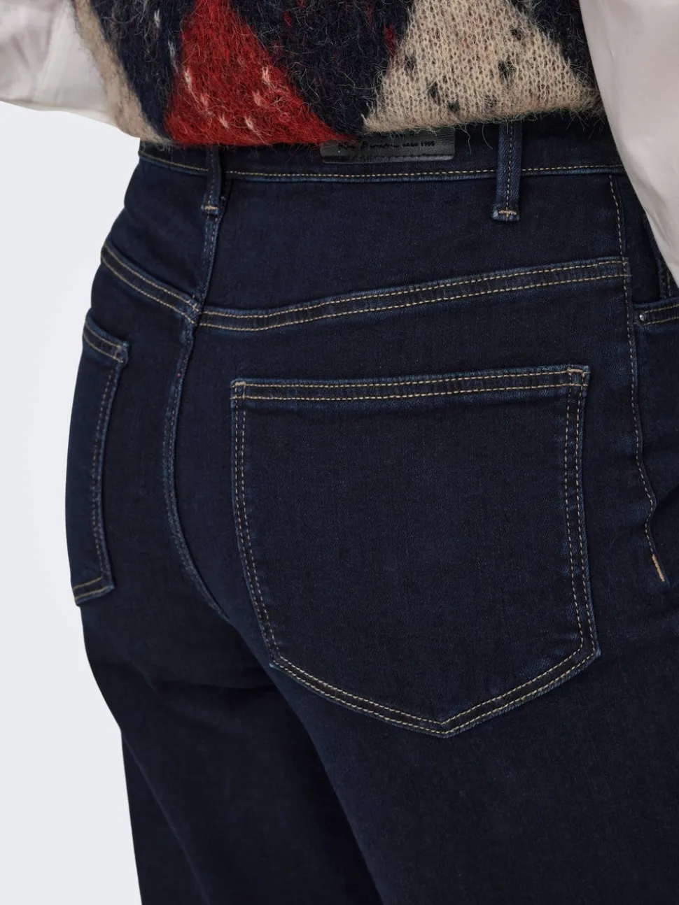 ONLMADISON Vita alta Wide Leg Fit Jeans