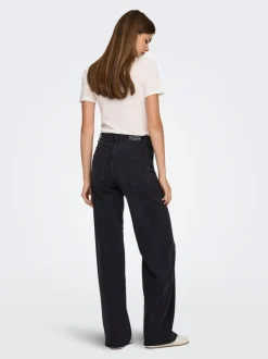 ONLMADISON Vita alta Wide Leg Fit Jeans