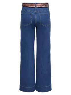 ONLMADISON Vita alta Wide Leg Fit Jeans