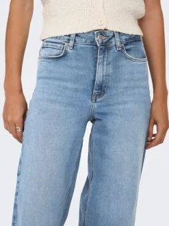 ONLMADISON Vita alta Wide Leg Fit Jeans