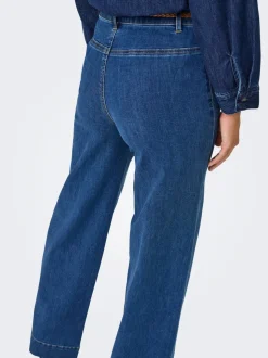 ONLMADISON Vita alta Wide Leg Fit Jeans